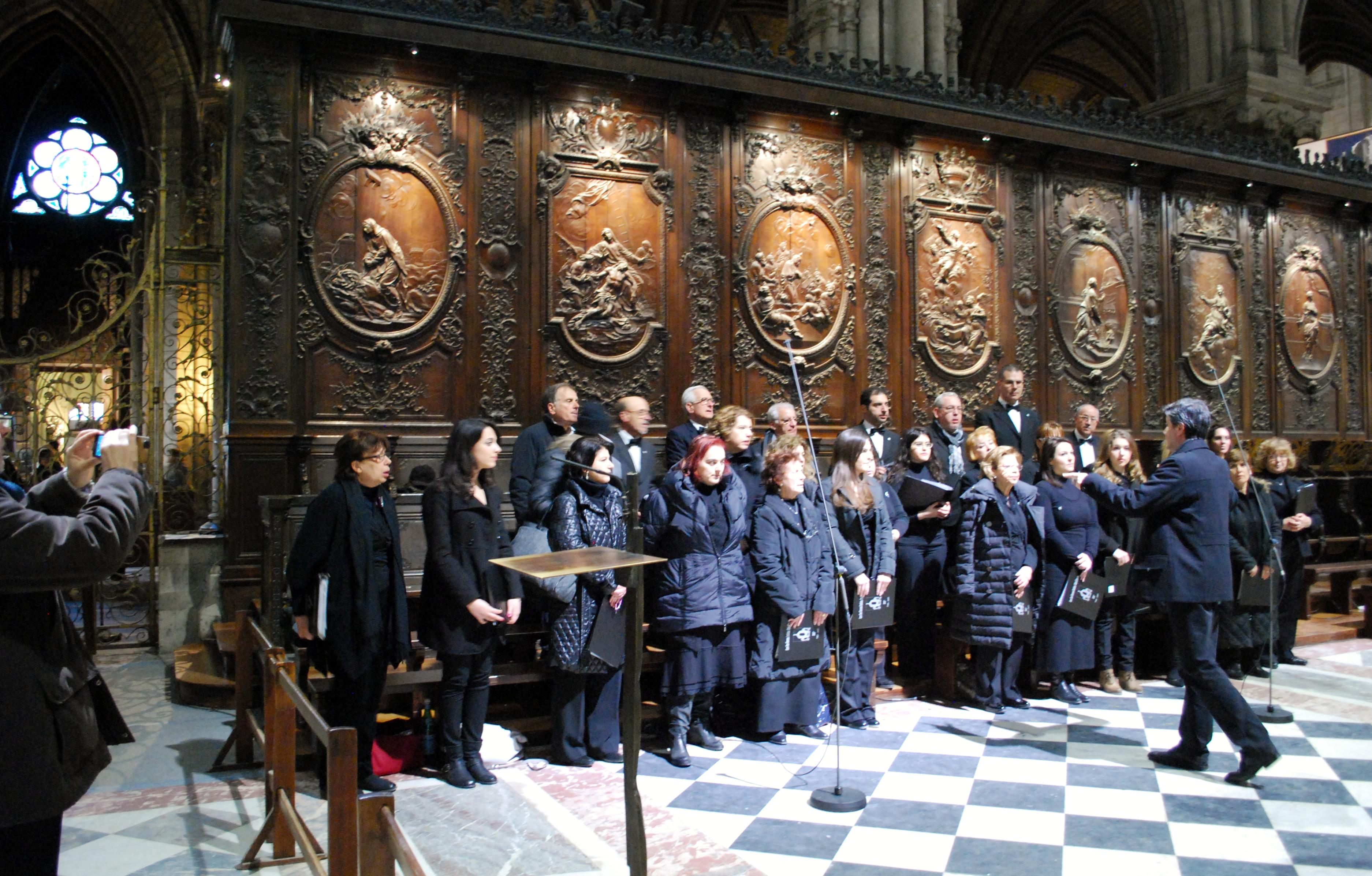 Il Coro a Parigi la terza volta: Notre Dame (2013)